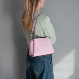 Abby Bolso Noche en Piel Ballet Pink TL142500