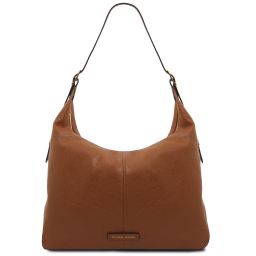 Plenia Bolso Shopping en Piel Cognac TL142569