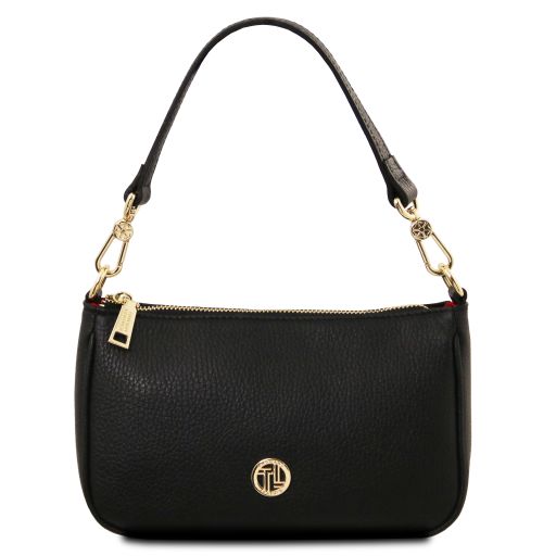 Parfait Sac à Main en Cuir Noir TL142559