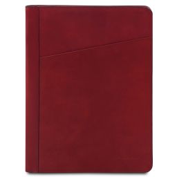 Tiberio Leather Document Case Красный TL142556