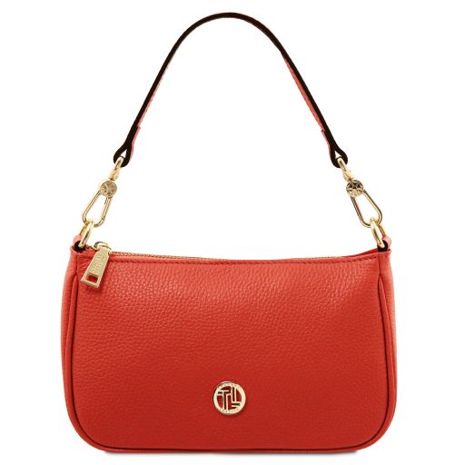 Parfait Pochette in Pelle Corallo TL142559