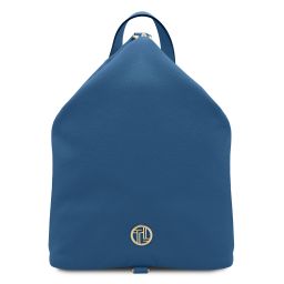 Dublin Zaino in Pelle Morbida Denim TL142501