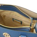 Croque Leather Handbag Denim TL142565