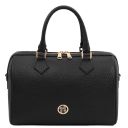 Barrique Leather Duffle bag Black TL142586