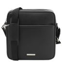 Luke Sac en Cuir Saffiano Pour Homme Noir TL142550