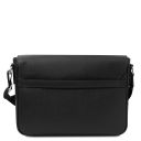 Messenger Sac Messenger en Cuir Saffiano Noir TL142549