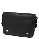 Messenger Sac Messenger en Cuir Saffiano Noir TL142549