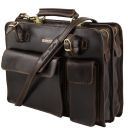 Venezia Leather Briefcase 2 Compartments Honey TL10020