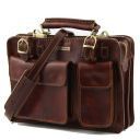 Tania Leather Lady Handbag Dark Brown TL6021