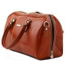 Monte Carlo Mini - Travel Leather bag Red TL10150