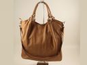 Nina Nappa Leather Tote bag Cognac TL140893