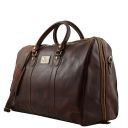 Luxembourg Travel Leather bag Dark Brown 141024