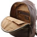 TL Bag Soft Leather Backpack for Women Brown TL141320