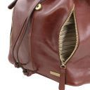 Jakarta Leather Backpack Dark Brown TL141341