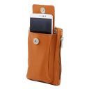 TL Bag Soft Leather Cellphone Holder Mini Cross bag Темно-синий TL141423