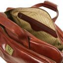 Samoa Кожаная сумка на колесах - Малый размер Коричневый TL141452