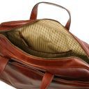Samoa Trolley Leather bag - Small Size Dark Brown TL141452