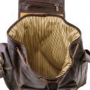 Pechino Кожаный рюкзак с просторными карманами Темно-коричневый TL141456