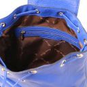 Sapporo Soft Leather Backpack for Women Blue TL141553