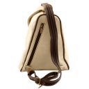 Delhi Leather Backpack Beige TL141623