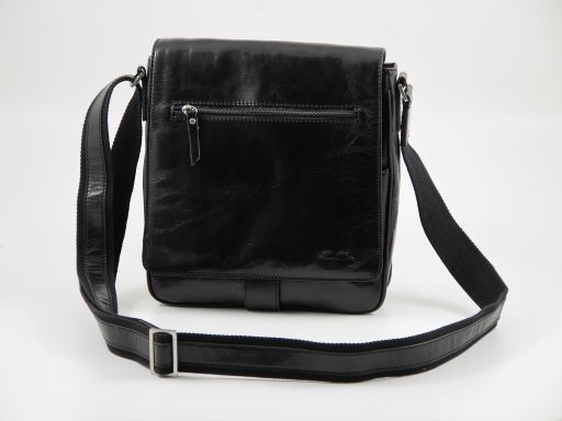 Danny Leather Crossbody Bag Black TL140853