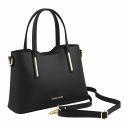 Olimpia Leather Tote - Small Size Черный TL141521