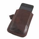 Leather IPhone3 IPhone4/4s Holder Dark Brown TL140927