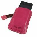 Leather IPhone3 IPhone4/4s Holder Фуксия TL140927