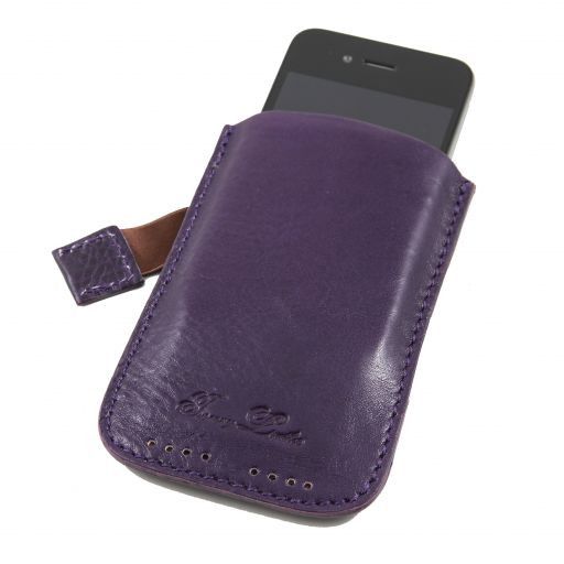 Leather IPhone3 IPhone4/4s Holder Фиолетовый TL140927