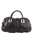 Nora Leather Mini Duffle for Women Blue TL140934
