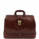 Caravaggio Leather Doctor bag Brown TL140951