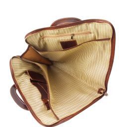 Sorrento Dokumenten - Tasche aus Leder Braun TL141022