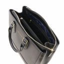TL Bag Saffiano Leather Handbag Black TL141638