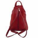 Shanghai Leather Backpack Red TL140963