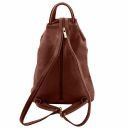 Shanghai Leather Backpack Brown TL140963