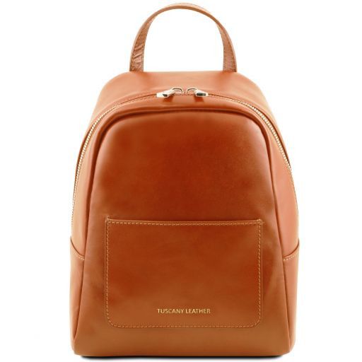 little leather backpack