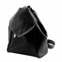 Delhi Leather Backpack Black TL140962