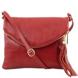 TL Young Bag Sac Bandoulière Avec Pompon Rouge TL141153