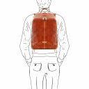 Mumbai Leather Backpack Honey TL141715