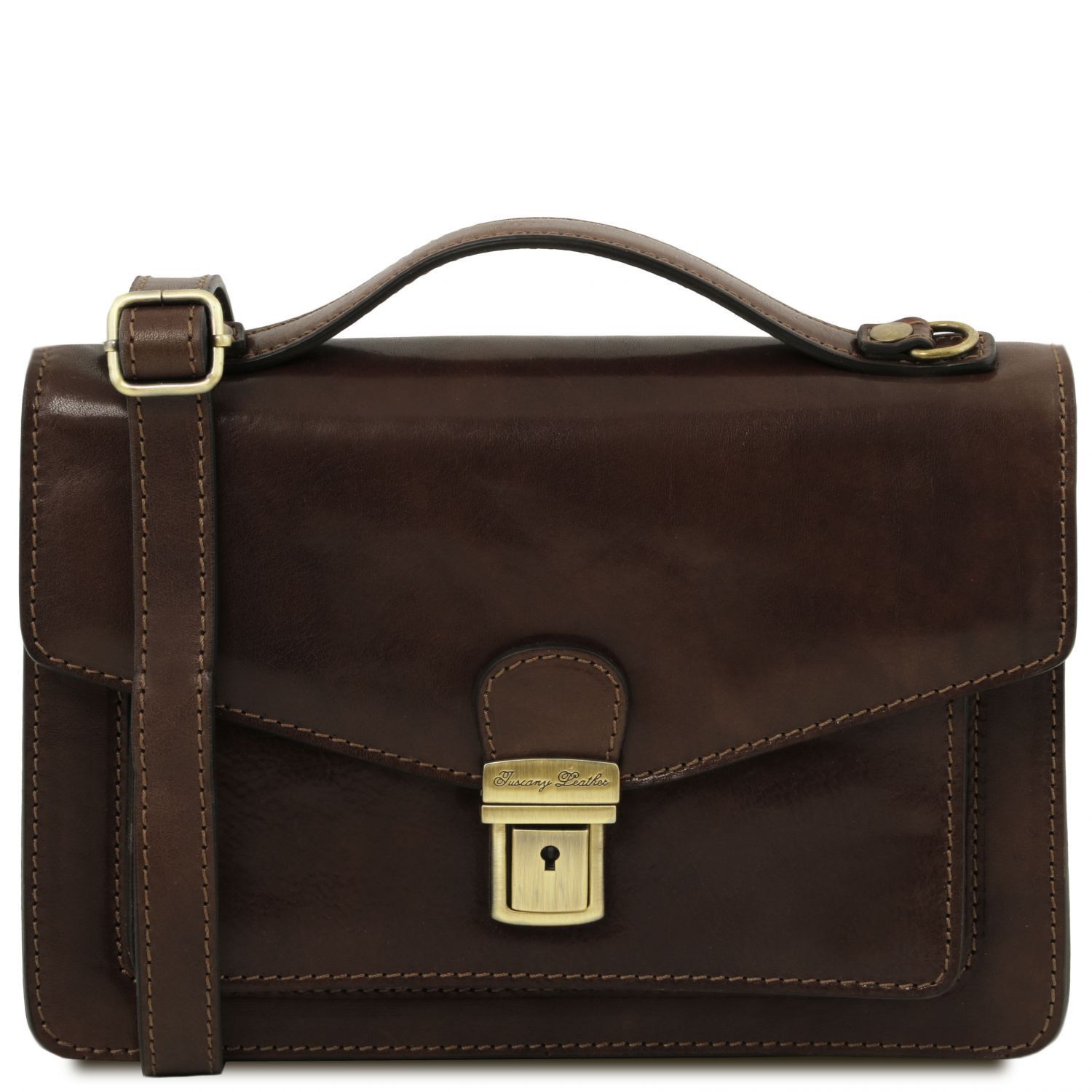 brown leather handbag crossbody