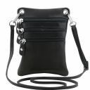 TL Bag Soft Leather Mini Cross bag Black TL141368
