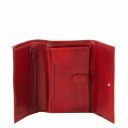 Exclusive 4 Fold Leather Wallet for Women Red TL140796