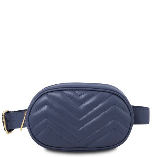 soft leather fanny pack