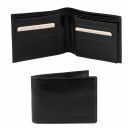 Exclusive 3 Fold Leather Wallet for men Black TL140817