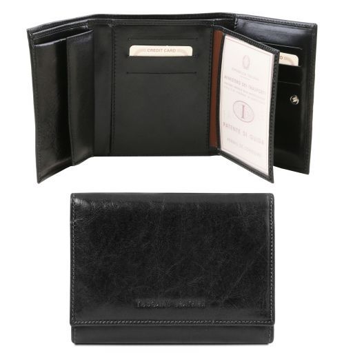Exclusive Leather Wallet for Women Black TL140790