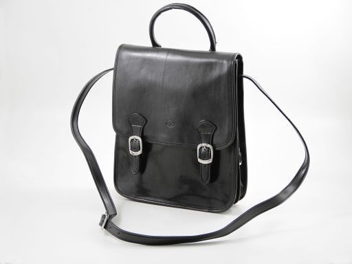 Patrick Leather Crossbody Bag Черный TL90177