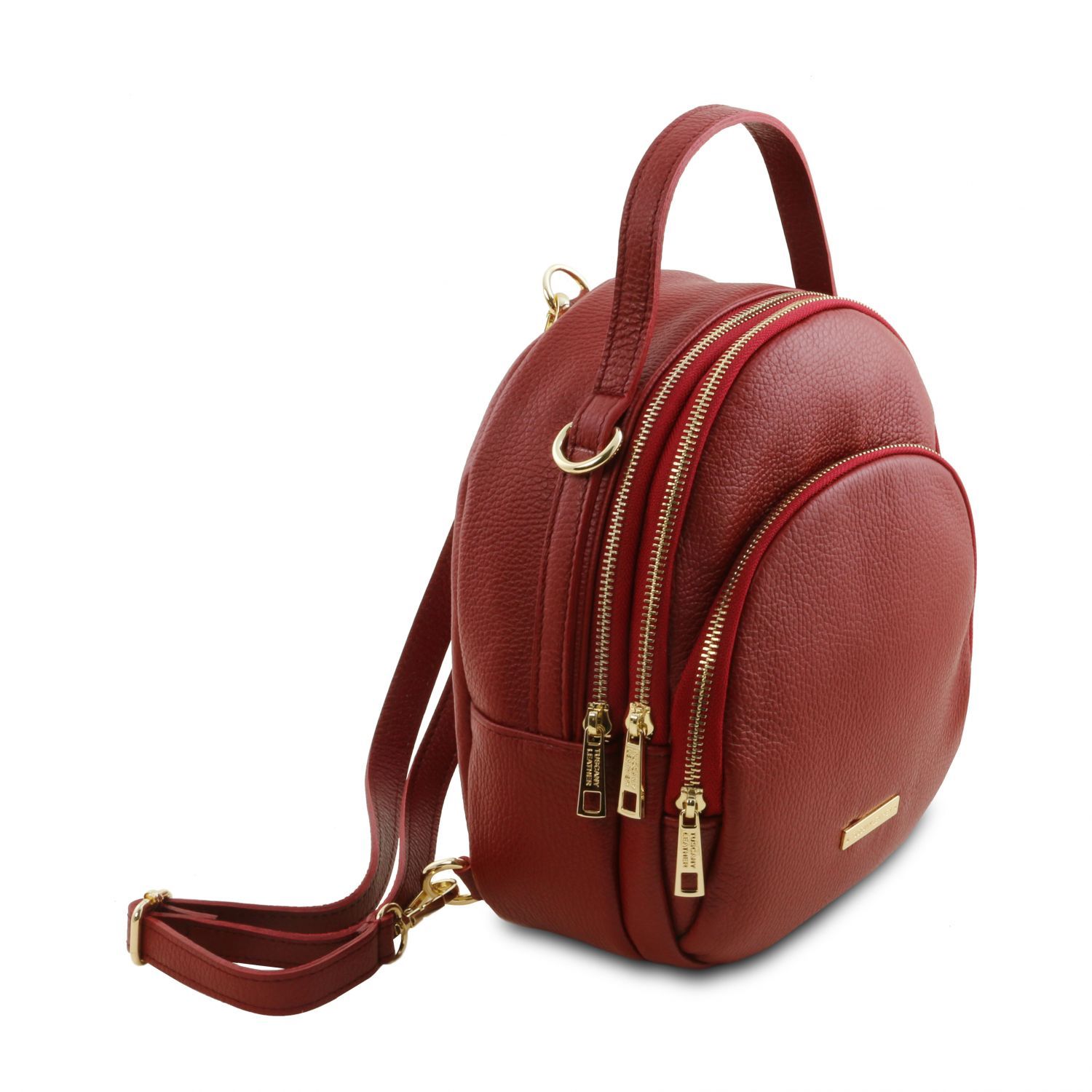 TL Bag Leather Backpack for Women Red TL141743