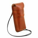 Exclusive Leather Eyeglasses/Smartphone/Watch Holder Honey TL141282