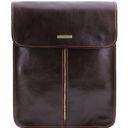 Exclusive Leather Shirt Case Dark Brown TL141307