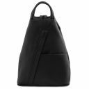 Shanghai Leather Backpack Черный TL141881